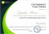 Сертификат участника 9-й Летней школы Супер-Эго и комбинированный сеттинг
