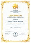 Сертификат участника 2-й конференции Кадр в психоанализе